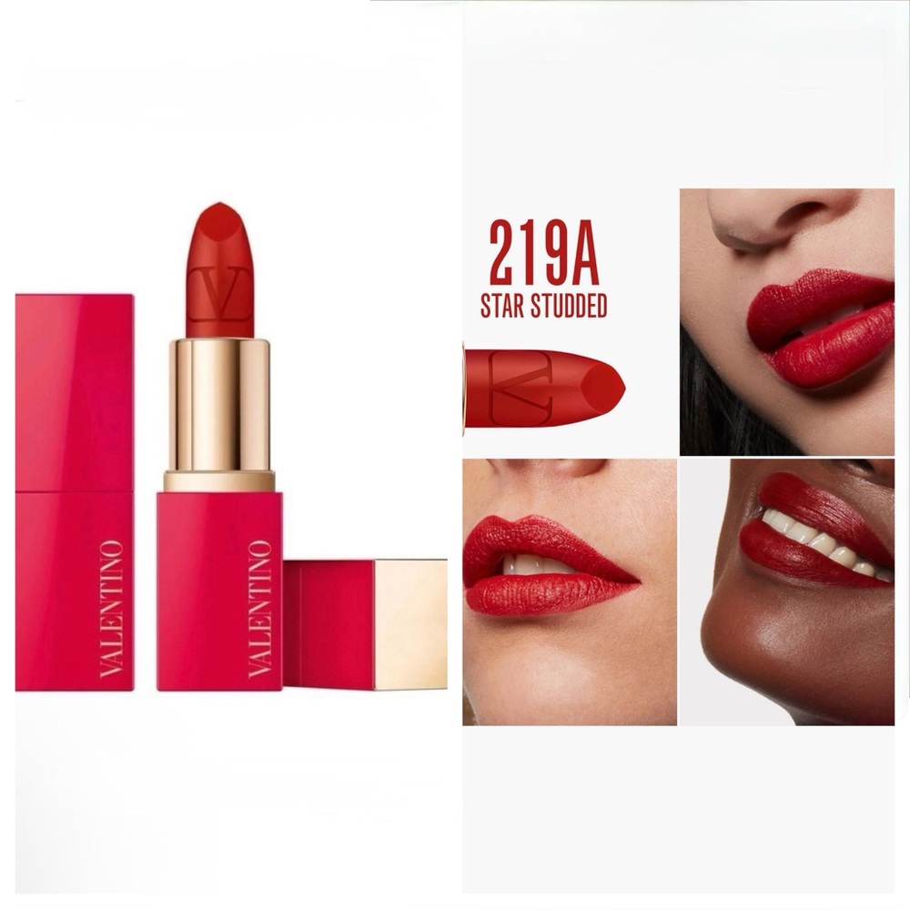 Valentino Minirrosso MINI Matte Lipstick - 219A “Star Studded”